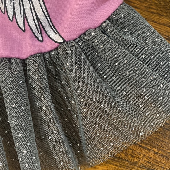 Top Paw Dog Dress - Pink & Grey - Picture 4 of 5